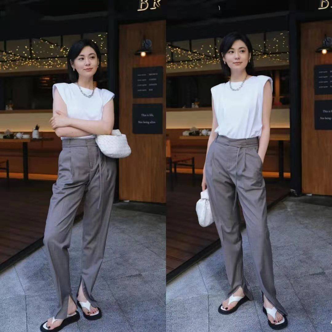 大气|40岁女人穿衣要显“气质”，极简穿搭高级大气，简单好学还舒适