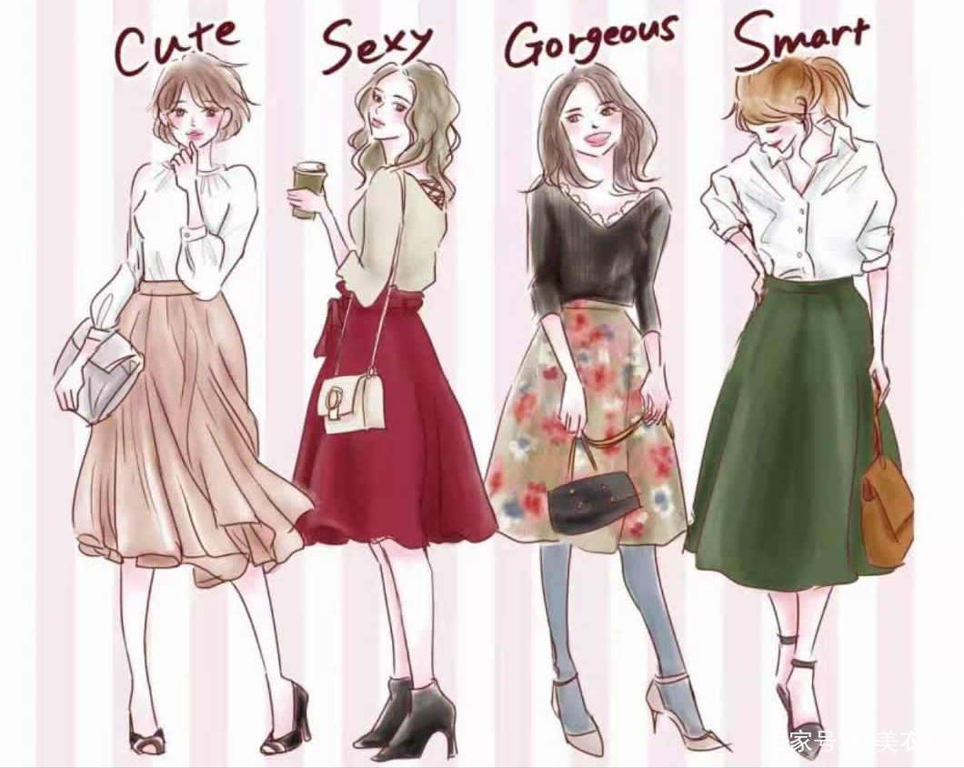 状态|3种穿衣状态，你是哪一种？早秋最美“手绘穿搭”，只教穿衣干货
