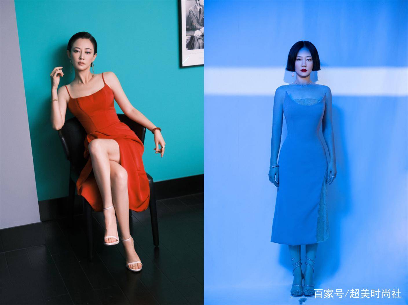 身材|谭卓黑裙红唇惊艳众人，身材长相不是顶配，时尚品味却一路看涨