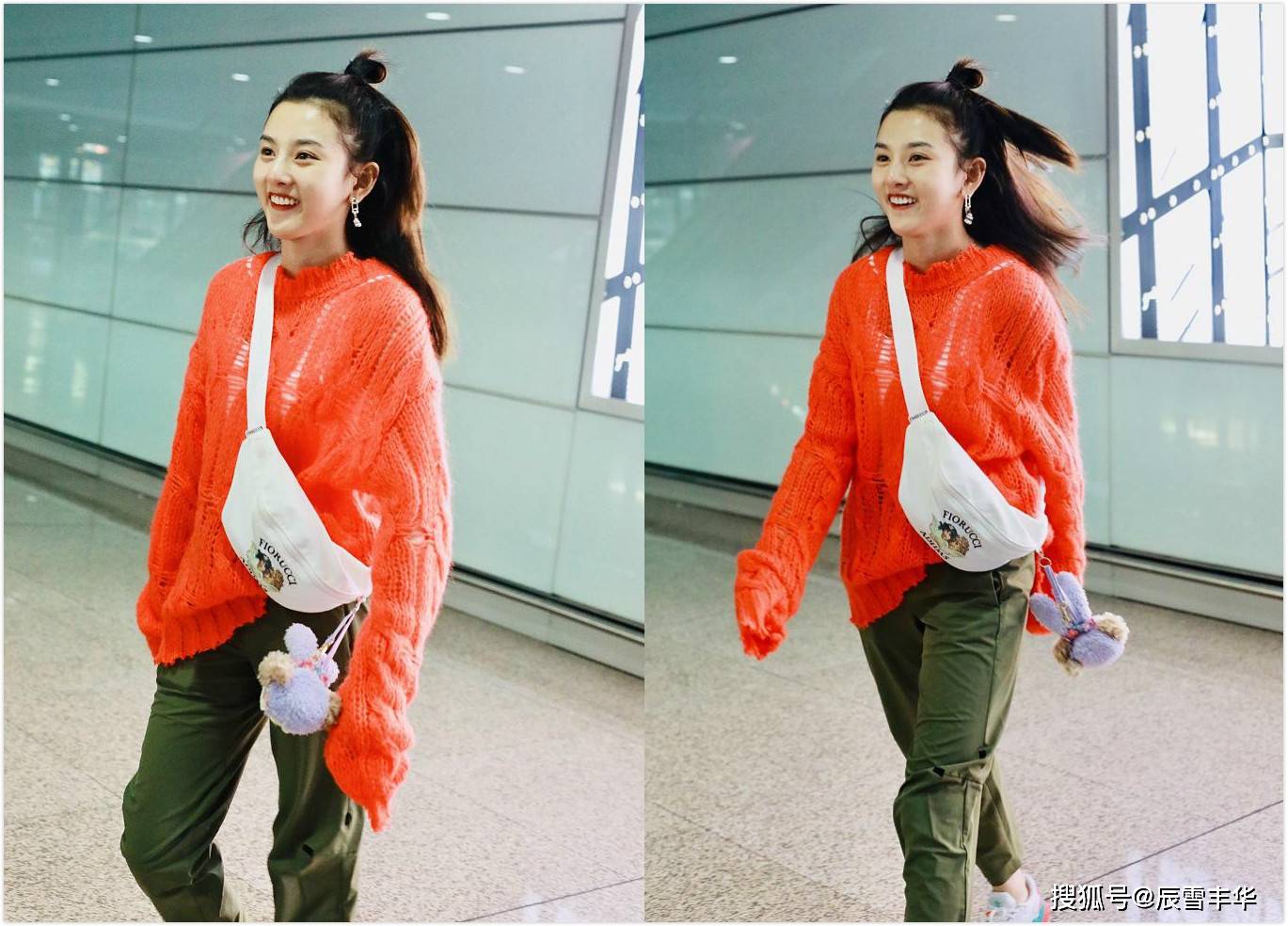 身材|学宋祖儿这样穿针织衫,衣角拧成麻花配喇叭裤,一身黑照样显年轻