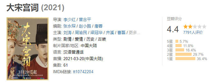 演技|《大宋宫词》九位老戏骨，演技都比刘涛好，可惜其中一位已去世