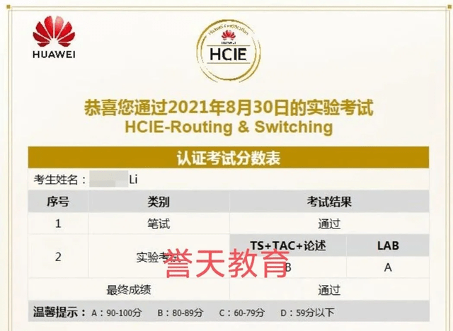 不做躺平青年 新版hcie Rs轻松考起来 考试