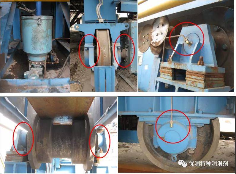 焦化廠焦爐裝煤車推焦車攔焦車熄焦車四大車軸承潤滑