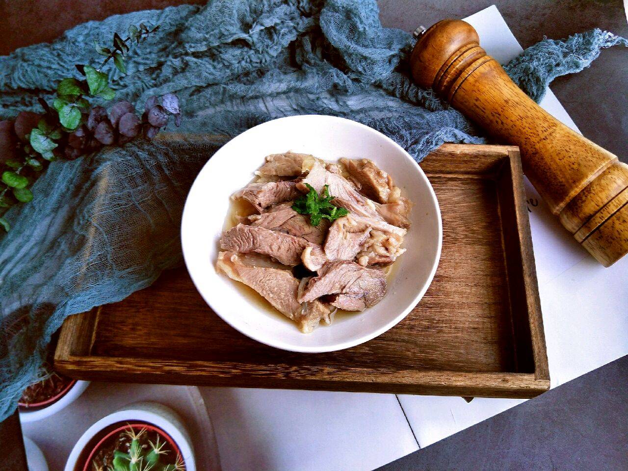 自制糟卤猪脸肉方法简单味道鲜美一口接着一口真香