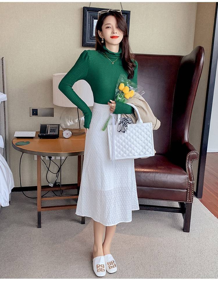 整体|褶皱衫所拥有的魅力值，打造秋季穿搭中的那一份时髦气质