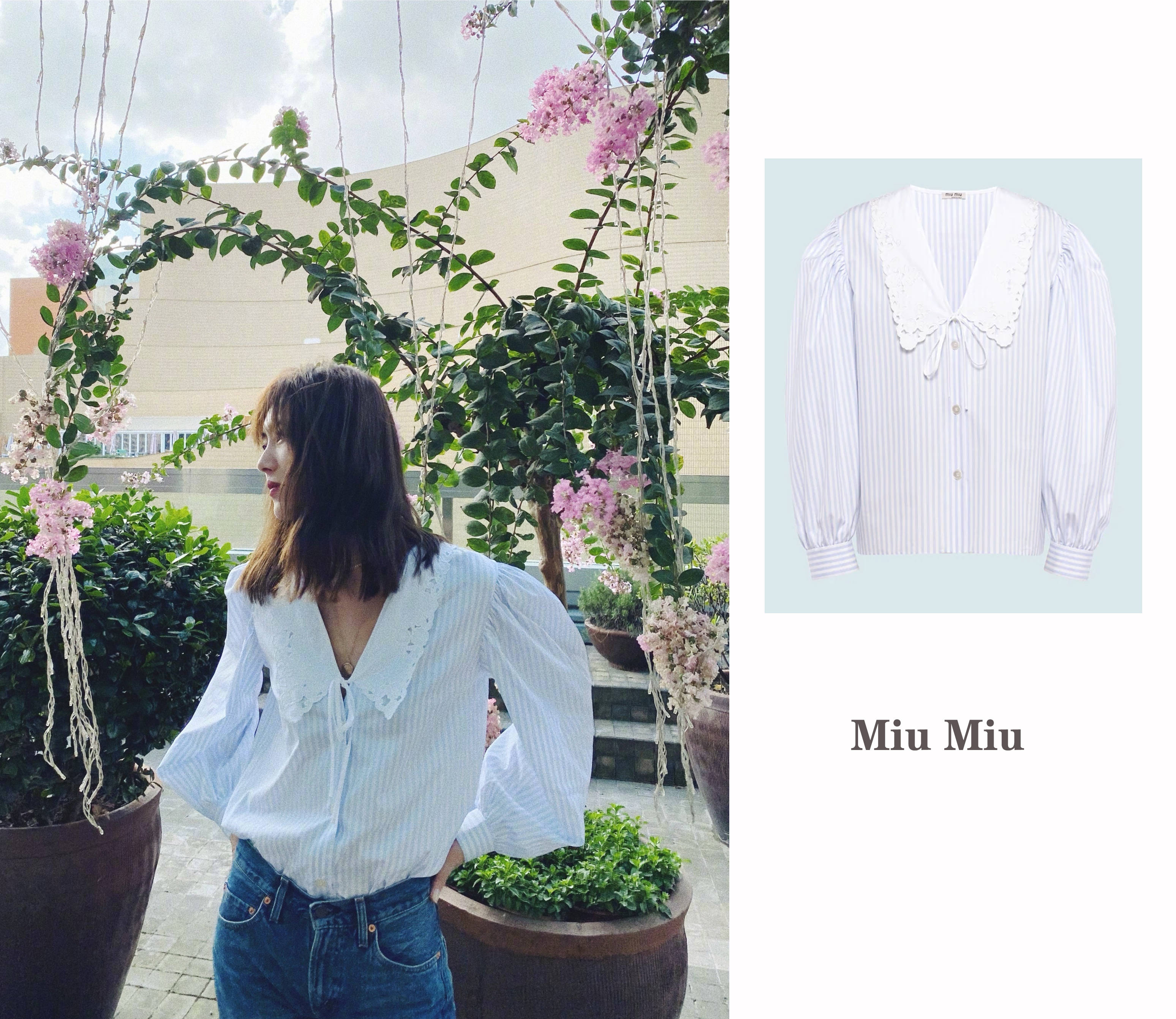 条纹|秋季衬衫如何挑选+穿搭？刘雯8套衬衫私服，教你走路带风、潇洒优雅