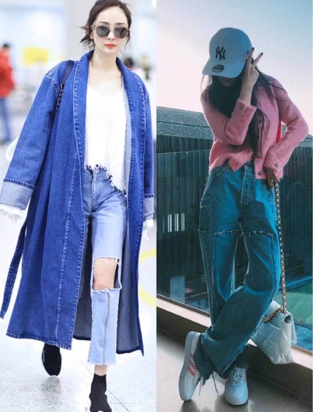 身材|被杨幂的气质“惊艳”到了,叠穿、上松下紧,可盐可甜还动人