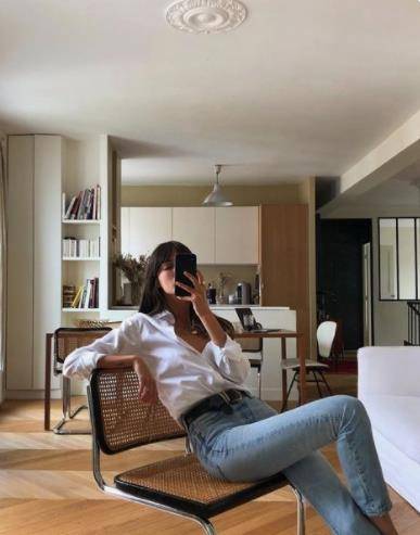 美人|杨采珏穿衬衫是法式美人,怎么我穿就成了法式土狗?