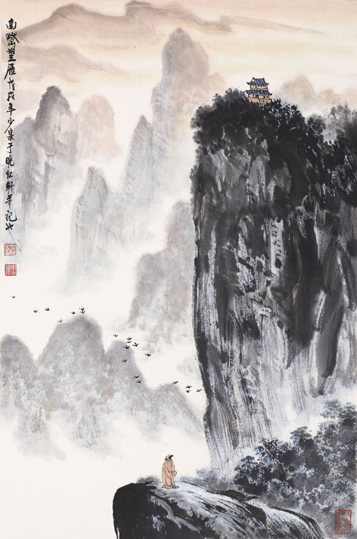 大境界2021当代收藏潜力书画名家推荐当代金陵画派大家罗建泉