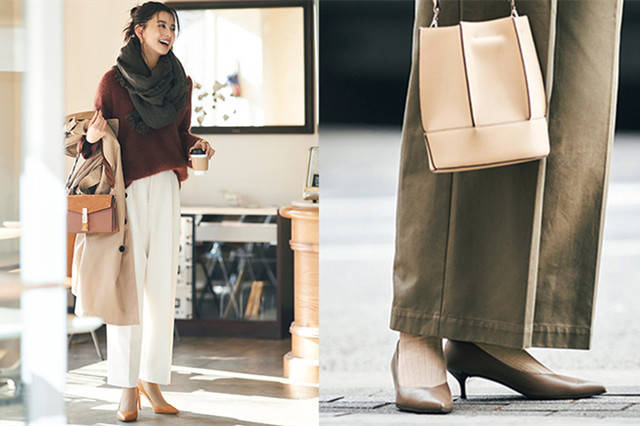 米色|裸色丝袜过时了？今秋流行浅口鞋配彩色短袜，穿得保暖还不土气