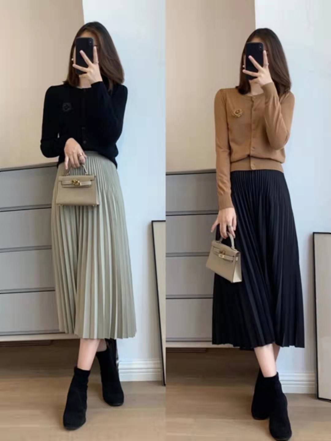 下装|秋季流行“针织小衫”,教你4种优雅搭法,演绎轻熟女人的气质美