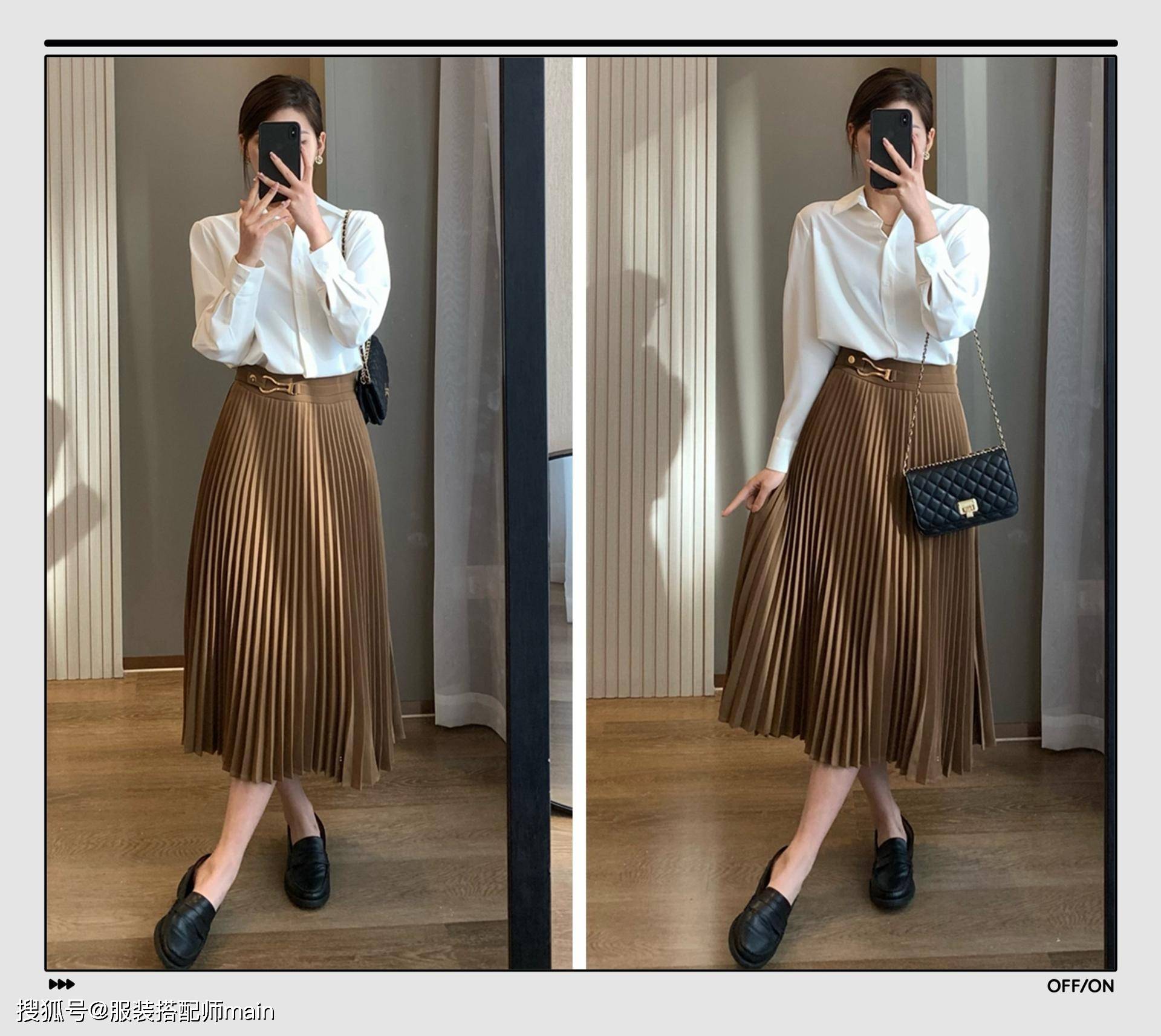 效果|今秋流行一种穿法叫“上短下长”，时髦显高，还能拯救不完美腿型