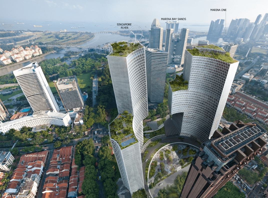 新加坡武吉士区商业住宅一体项目丨duoresidences双景坊