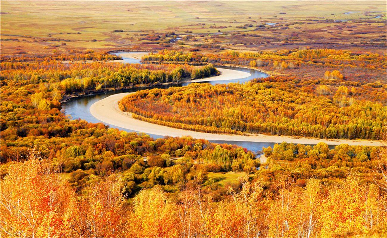 根河一路向北,来到中国森林之都根河.它地处大兴安岭西麓,91.