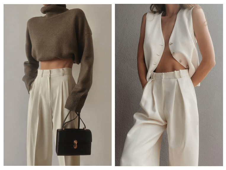 white|决定了！入秋第一条裤子就选它