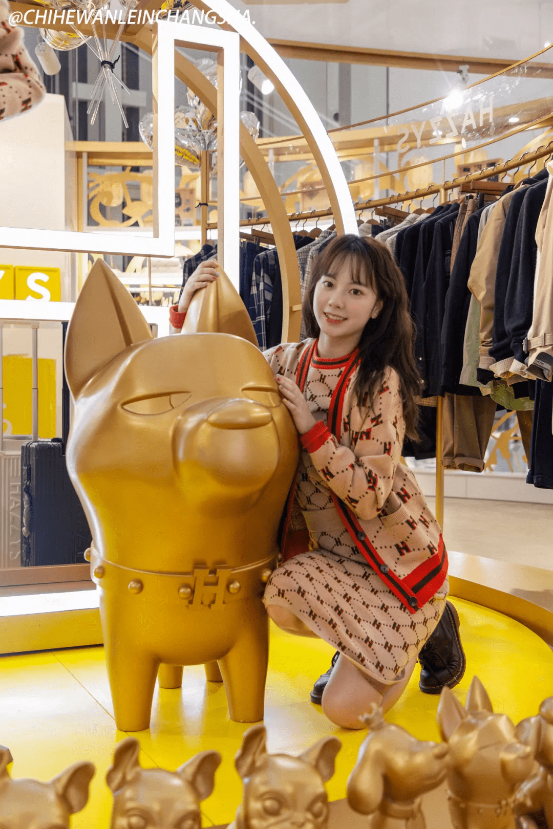 套装|HAZZYS POP-UP IFS国金站，刮起英伦优雅风！