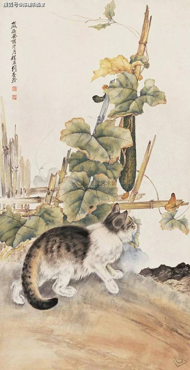 四大国画名家笔下的猫_搜狐网