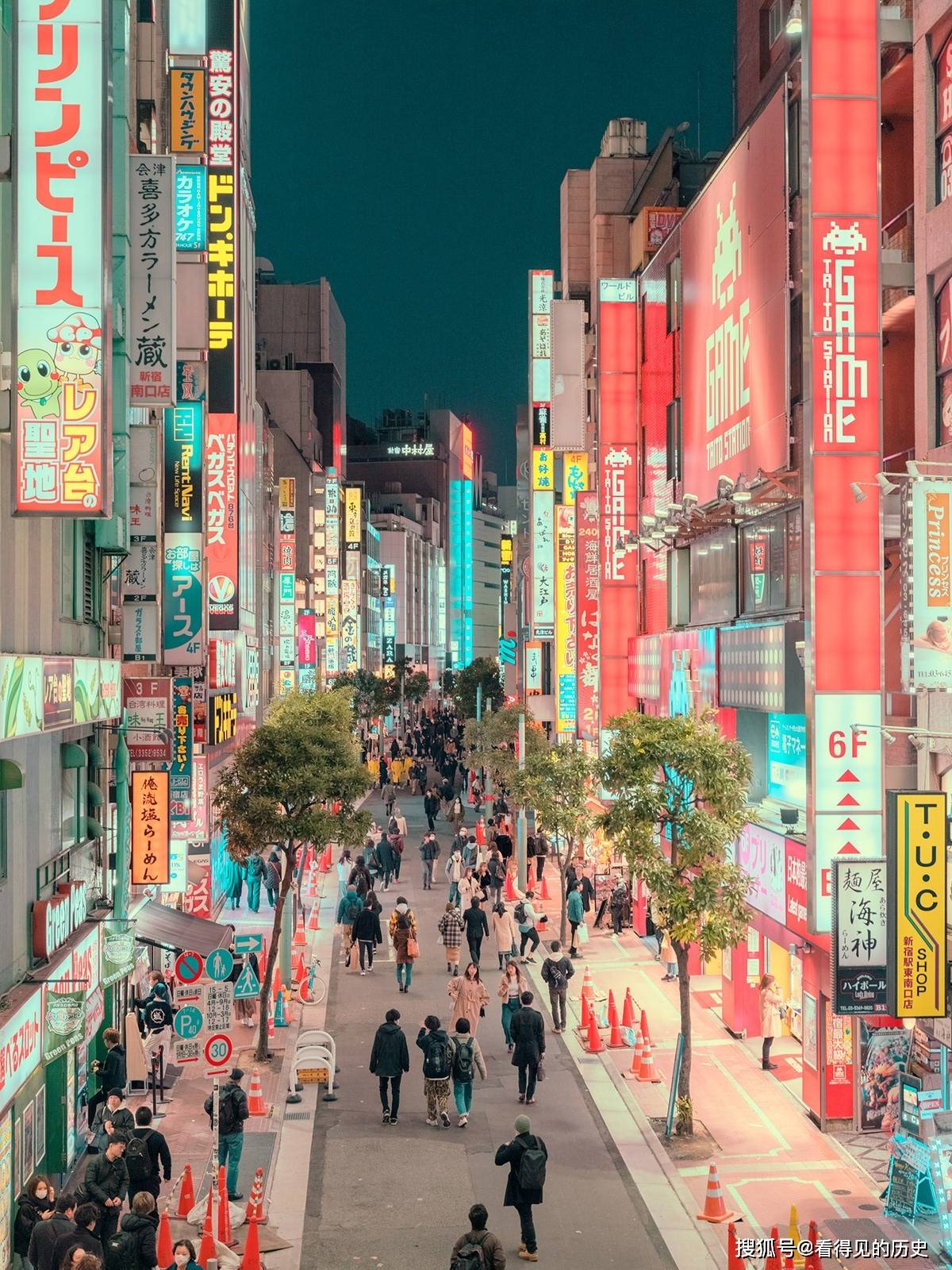 日本东京 一个充满活力色彩的城市