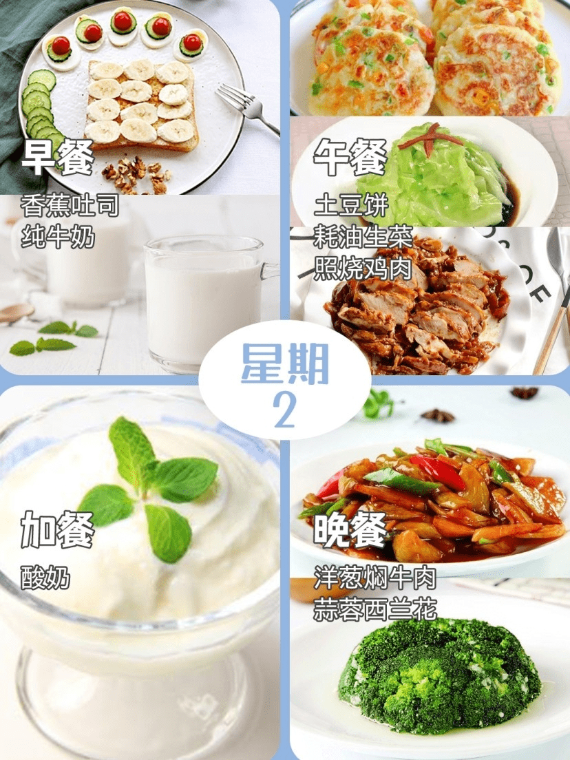 什么|孩子一日三餐吃什么，一周不重复菜谱介绍