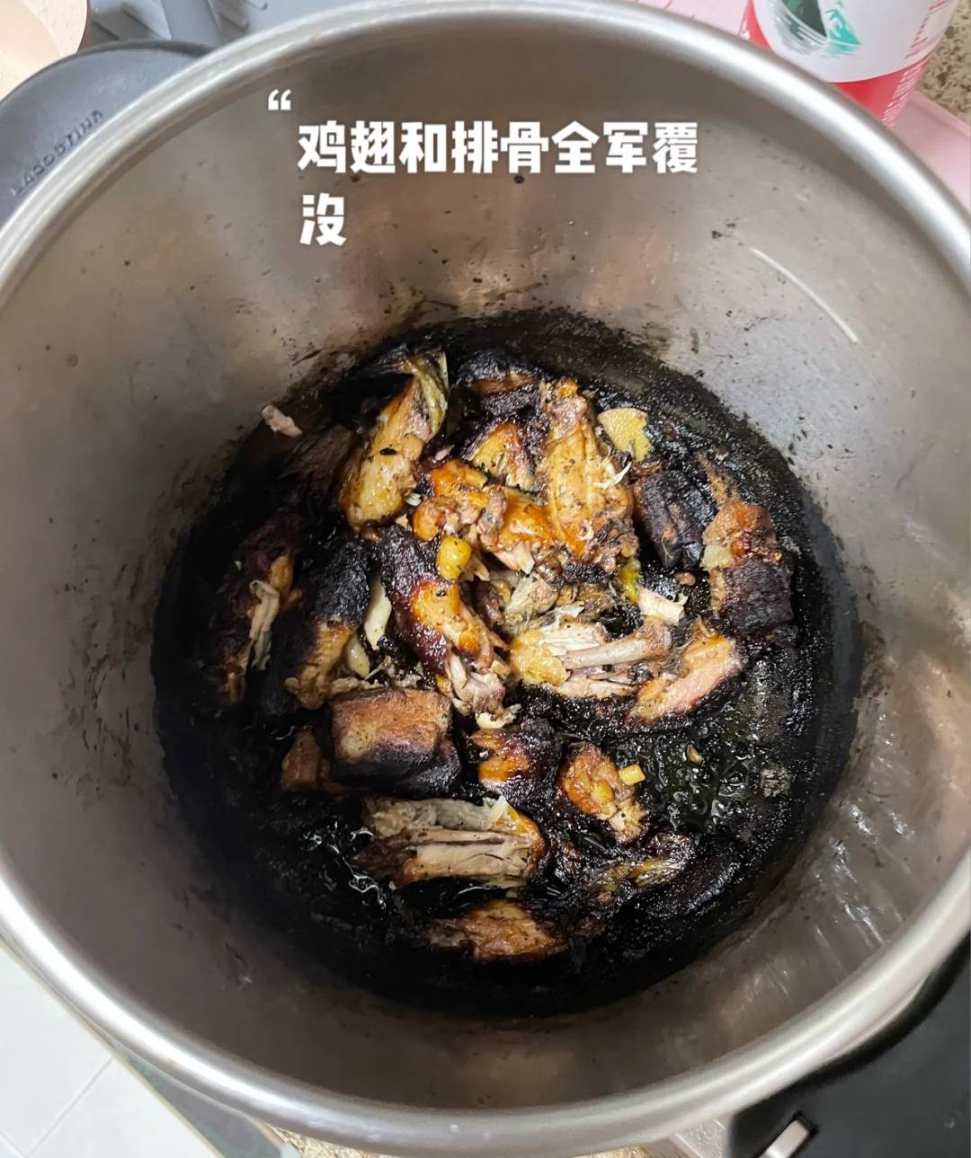 原创做饭翻车现场原来做菜收汁的意思不是把液体熬干
