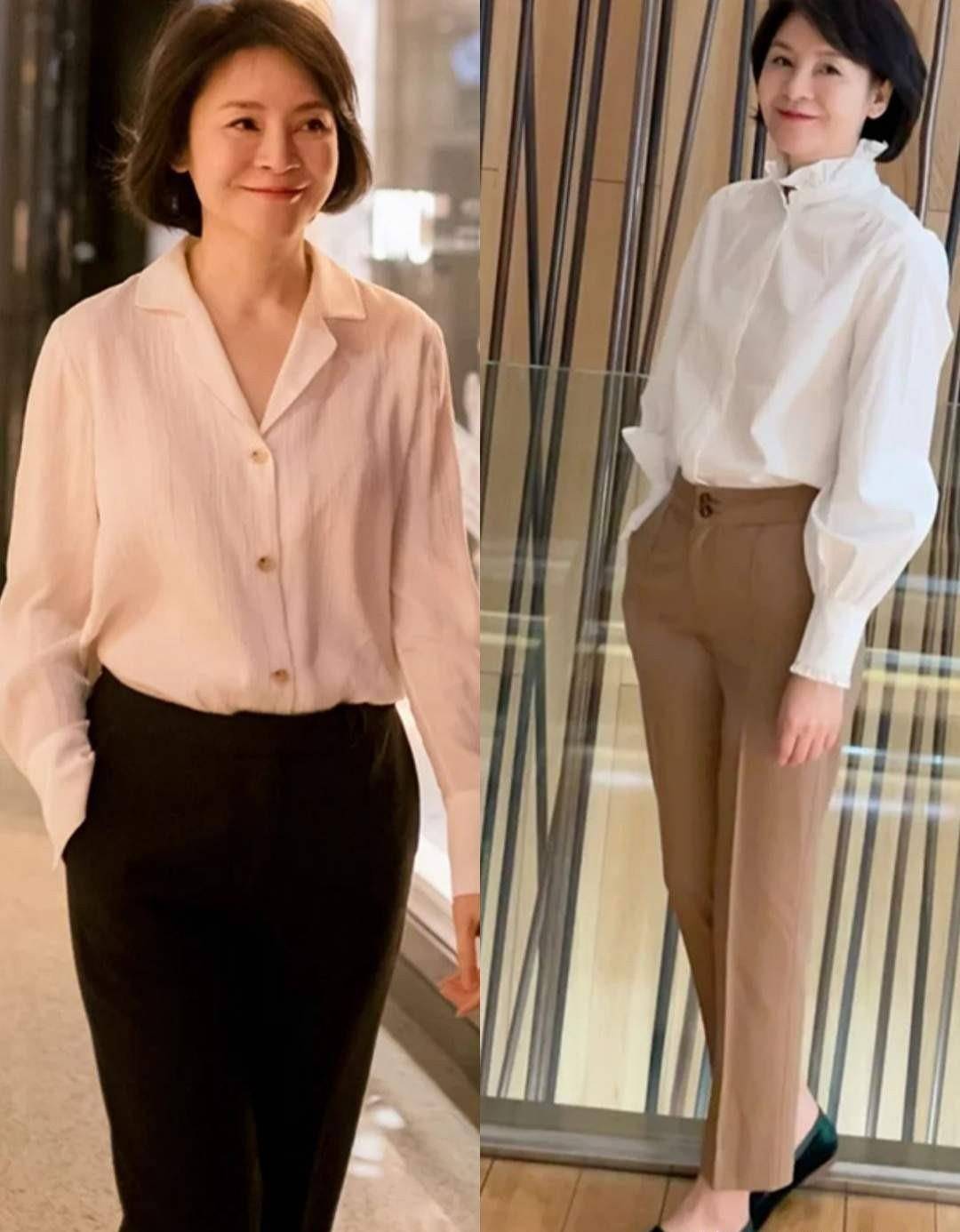 姐姐 50、60岁的女人，学着这位大龄姐姐“四穿四不穿”，优雅又女人味