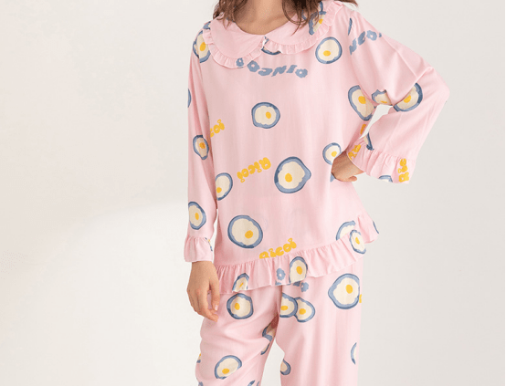 整体 紫色花语:初秋换季!是时候准备一套秋天的睡衣啦~睡衣盘点