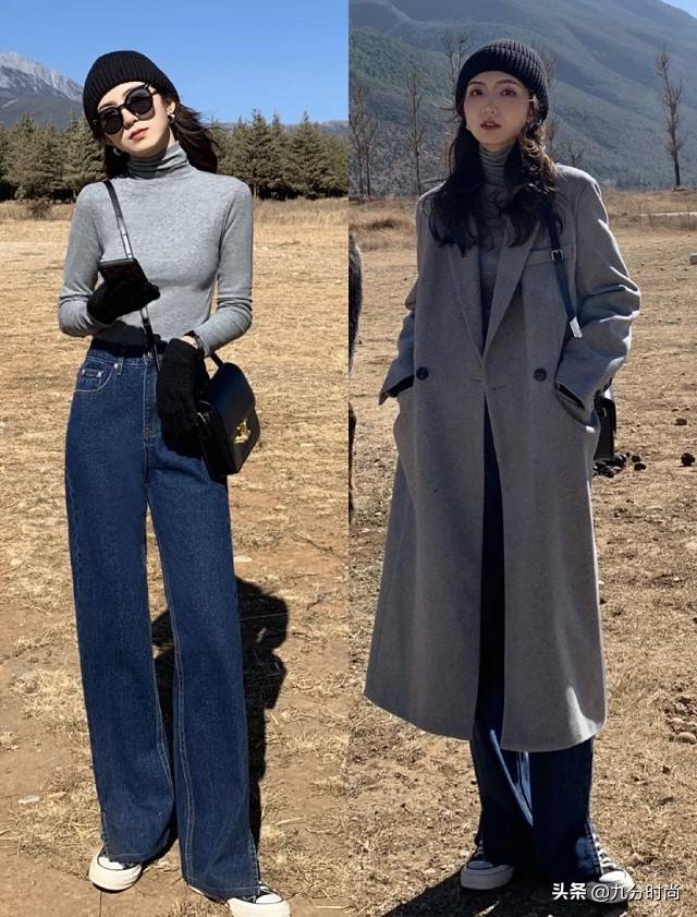 黑色 “臀大胯宽”的女人,不管穿裙还是穿裤,掌握这几点窍门,特显瘦