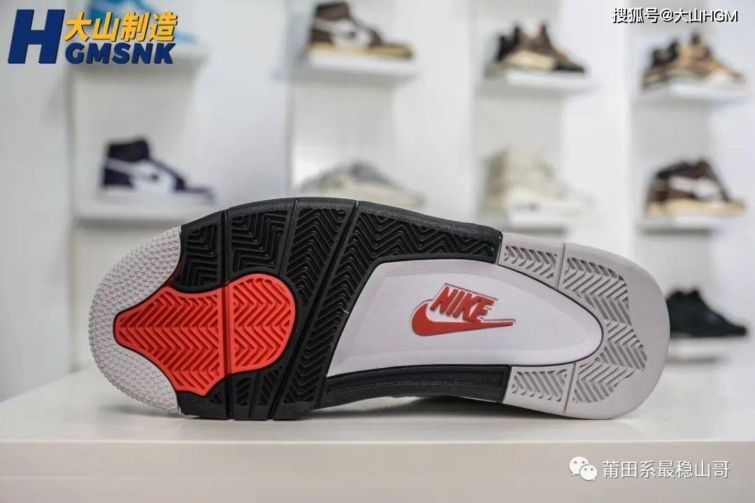 White 【大山制造】Air Jordan 4 “White Cement” 白水泥 ?货号：840606-192