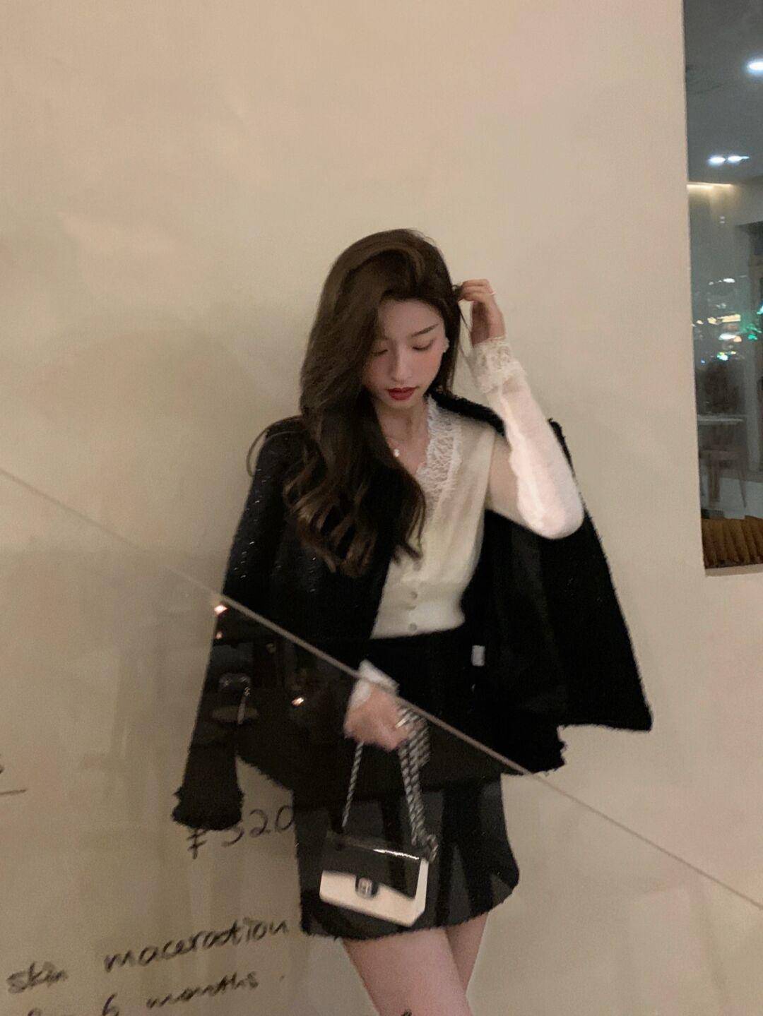 身材 毛呢外套不能乱穿，这几个搭配思路值得借鉴，远离拖沓，高级精致