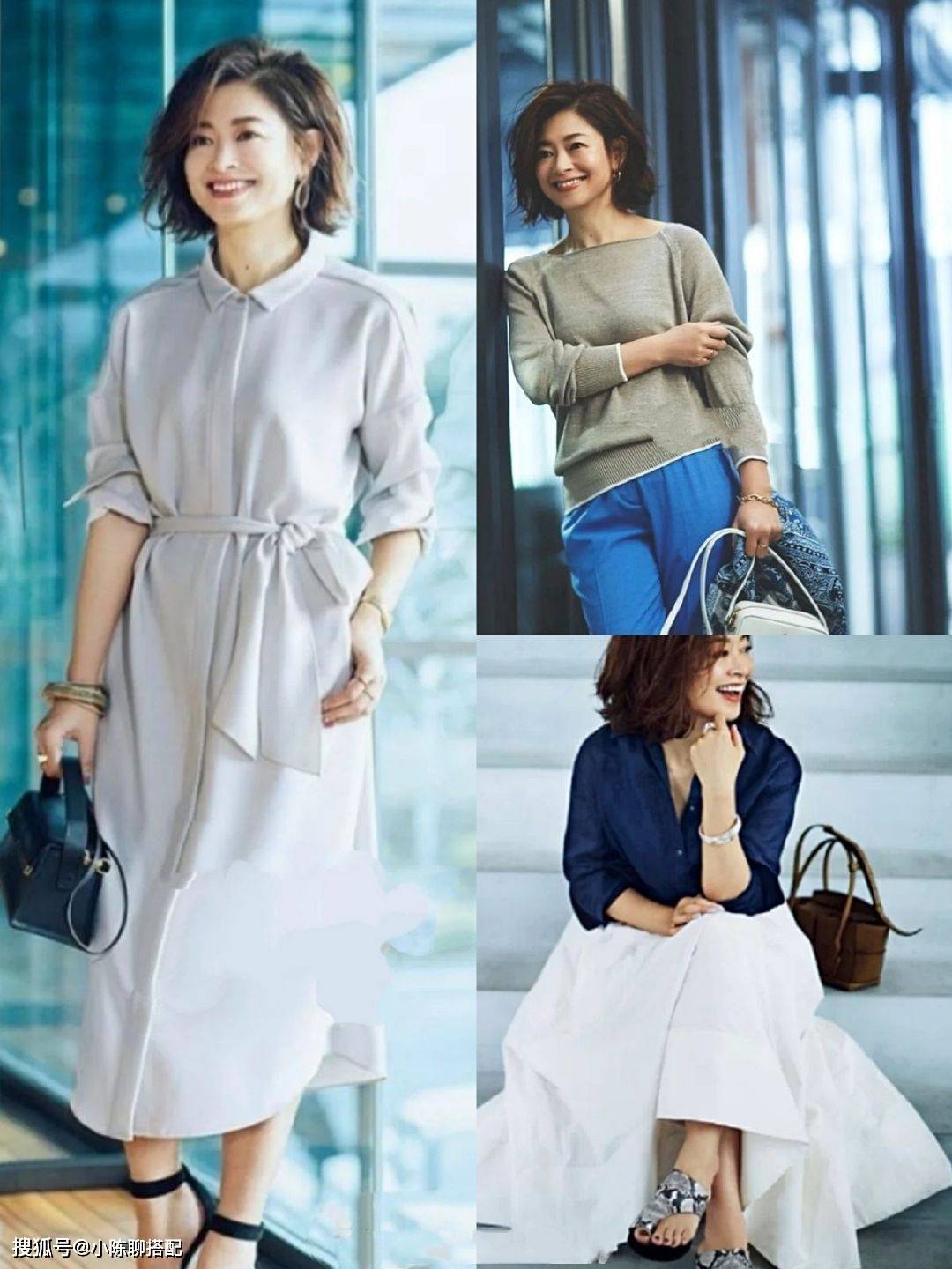 身材 50岁女人就要穿得高级优雅！看“个矮微胖”日本主妇这样穿，优雅