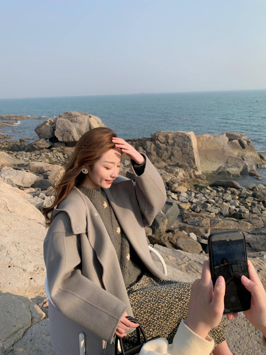 身材 毛呢外套不能乱穿，这几个搭配思路值得借鉴，远离拖沓，高级精致