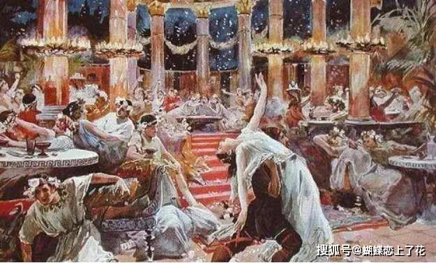 进行|古罗马人饮食文化背后的奢靡之风:为什么不坐着吃饭,非要斜躺?