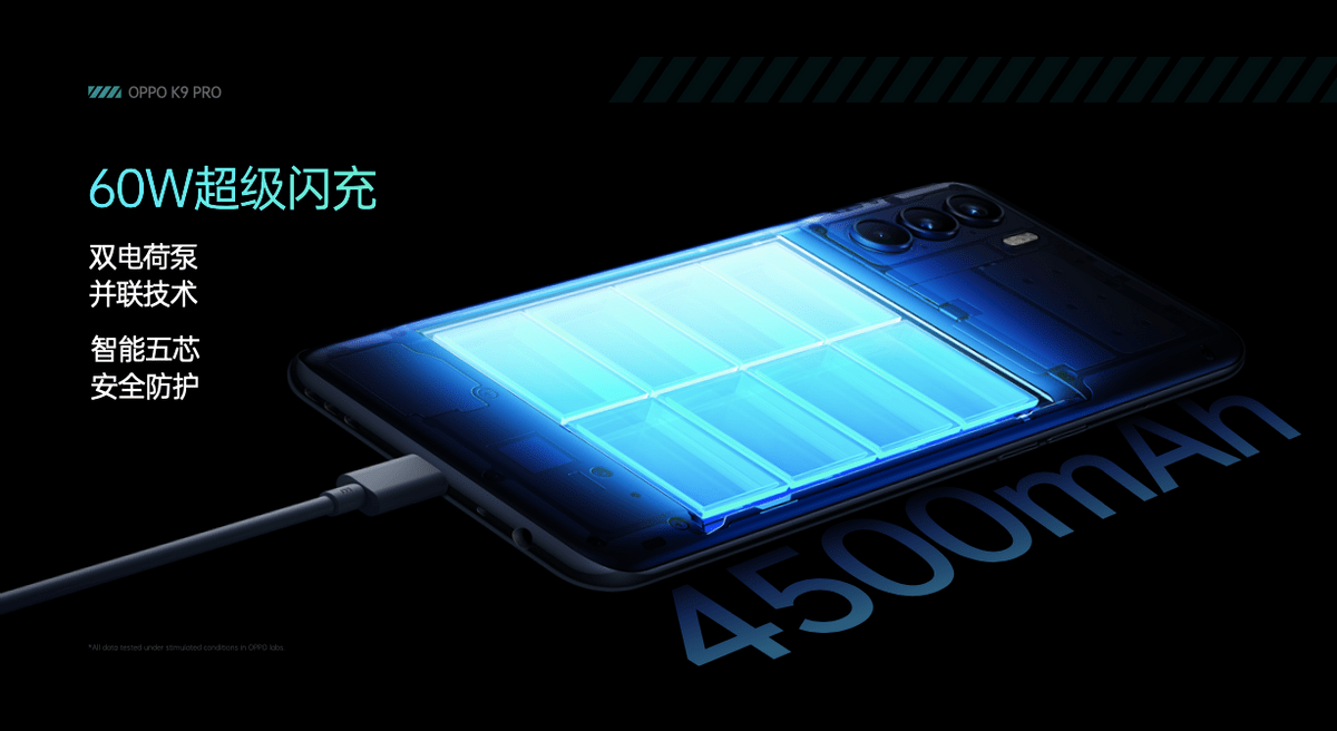 散热|硬核之选！OPPO K9 Pro发布：天玑1200处理器+60W快充
