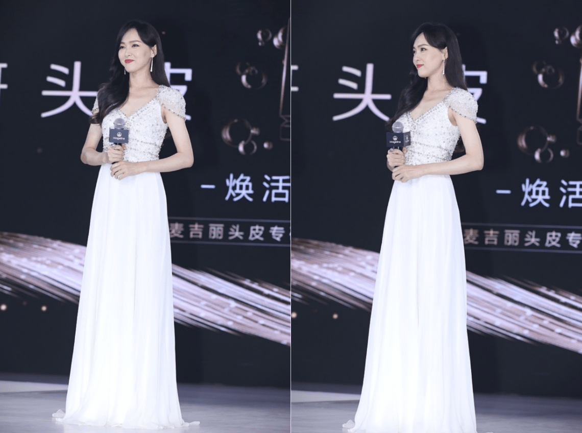 仙女 路人镜头下的唐嫣都能美到心坎里,穿粉裙配王冠,是公主也是女王