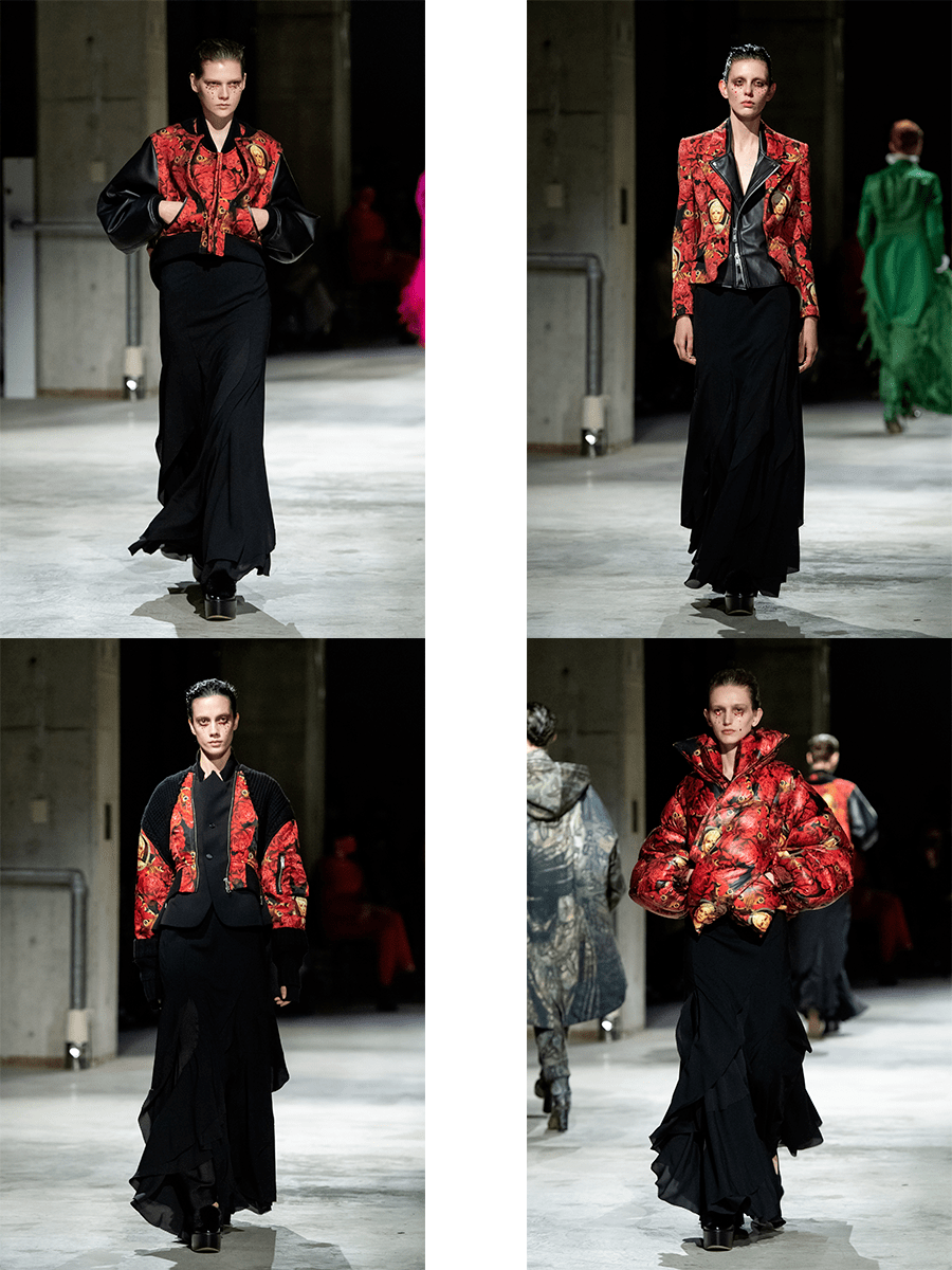 颜色 Undercover 2021秋冬，从不同的角度出发，以个人和情感化来阐释潮流