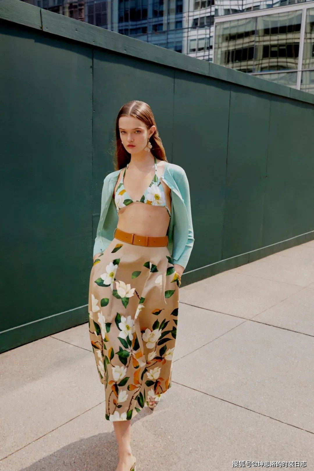 Soo Oscar de la Renta 2022春夏 把春天穿在身上