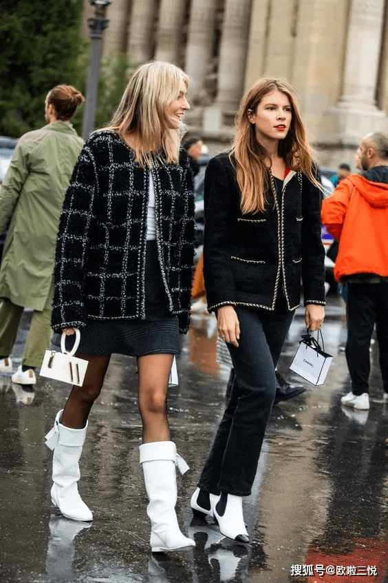 黑色 悦穿搭：全身黑色搭配，照样美又气质