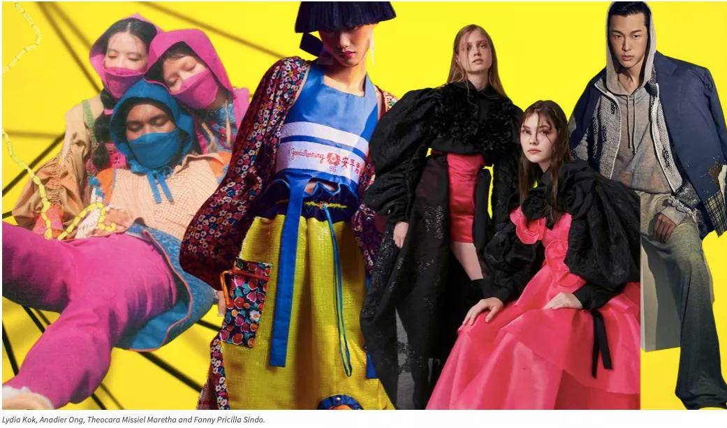 Missiel 莱佛士时装设计师登上了 Harper's BAZAAR!