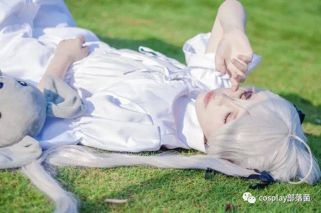 摄影 cos：缘之空穹妹白裙cos正片