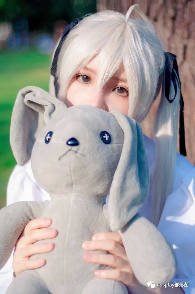 摄影 cos：缘之空穹妹白裙cos正片