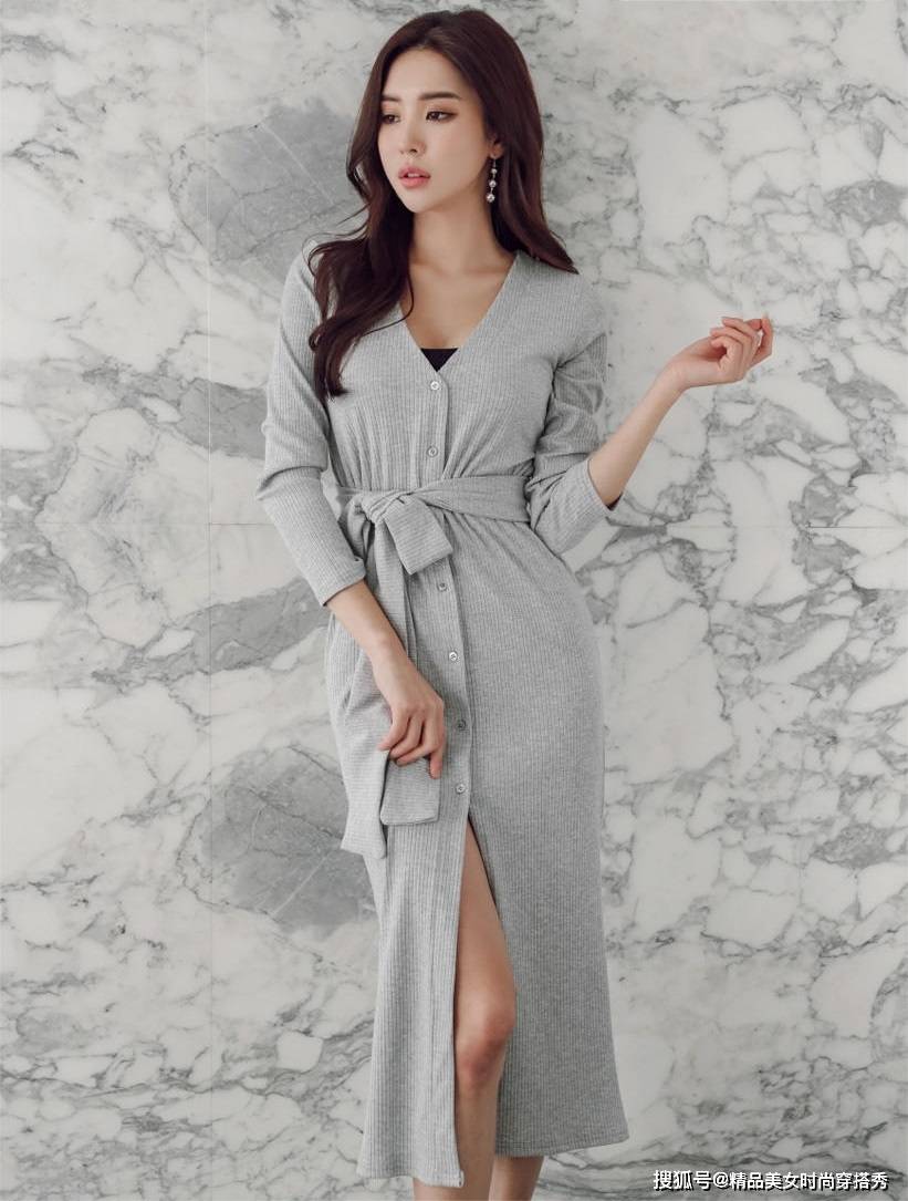乐享 穿针织裙的女人到底有多美?
