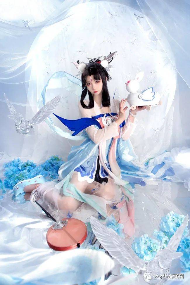 cos:如梦令嫦娥cos,是那梦中的仙子