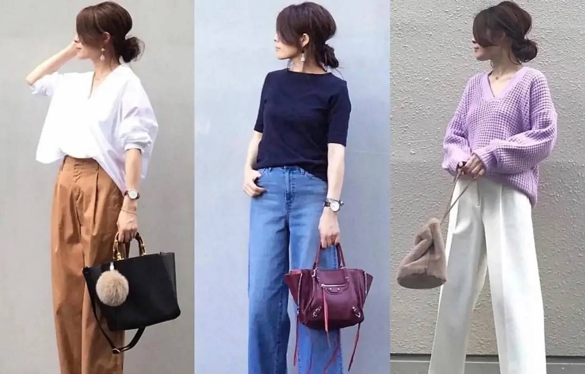 上半身 适合40岁女性的穿搭技巧，学会这3点就够了，简约又有气质感