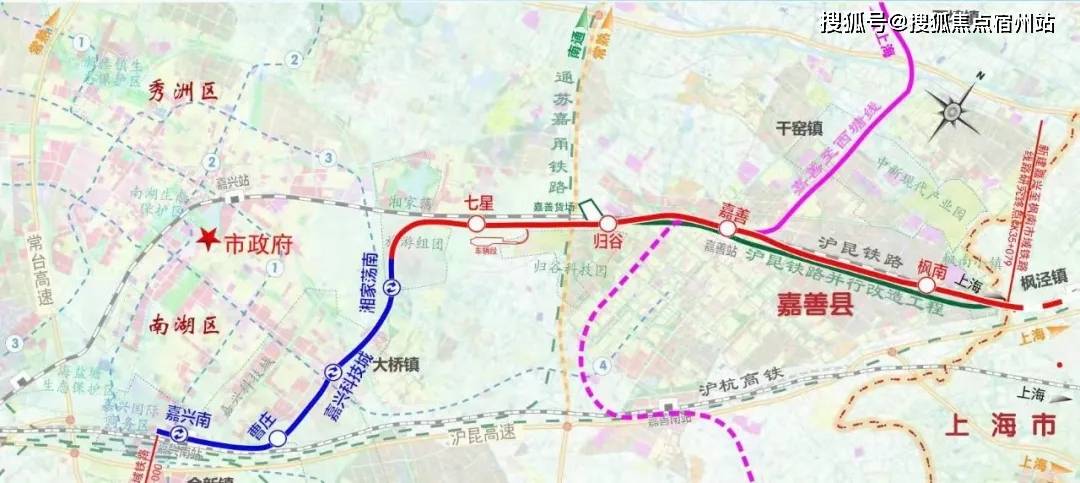 嘉兴市区终于要迎来*一条地铁！