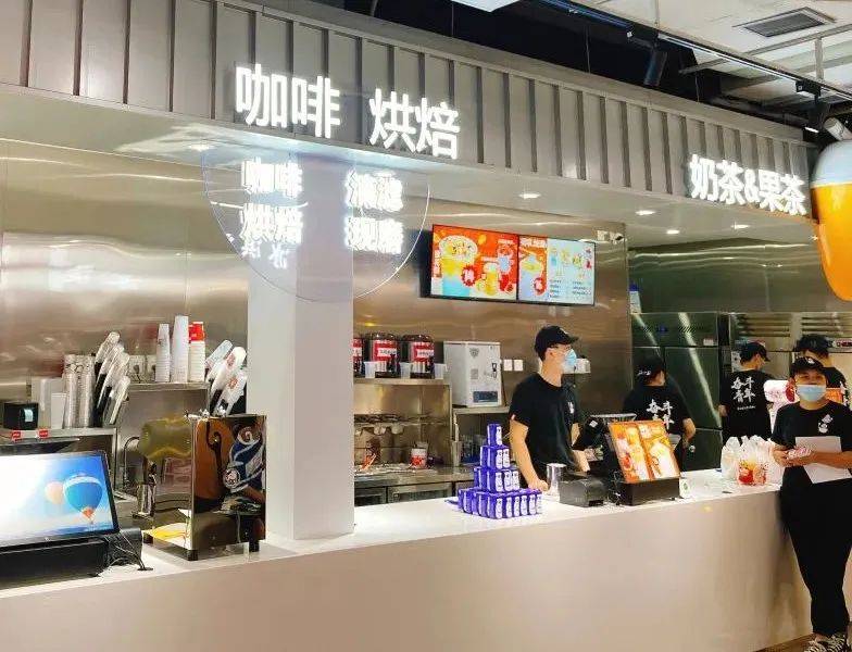 蜜雪冰城店铺内部照片图片