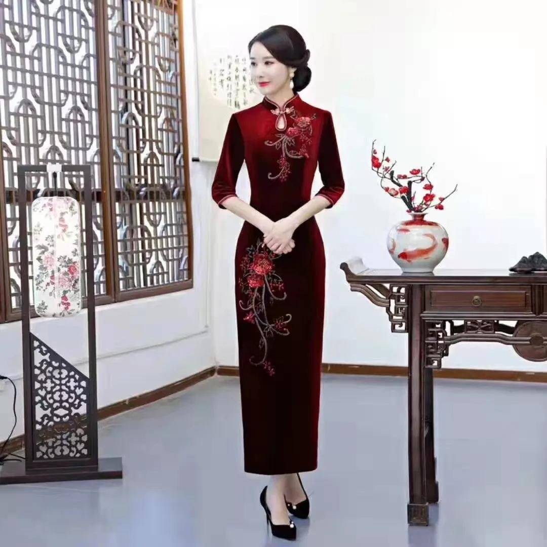 晚宴 秋季晚宴,让你惊艳时光的美,越来越多的人穿着“旗袍”炸街了!