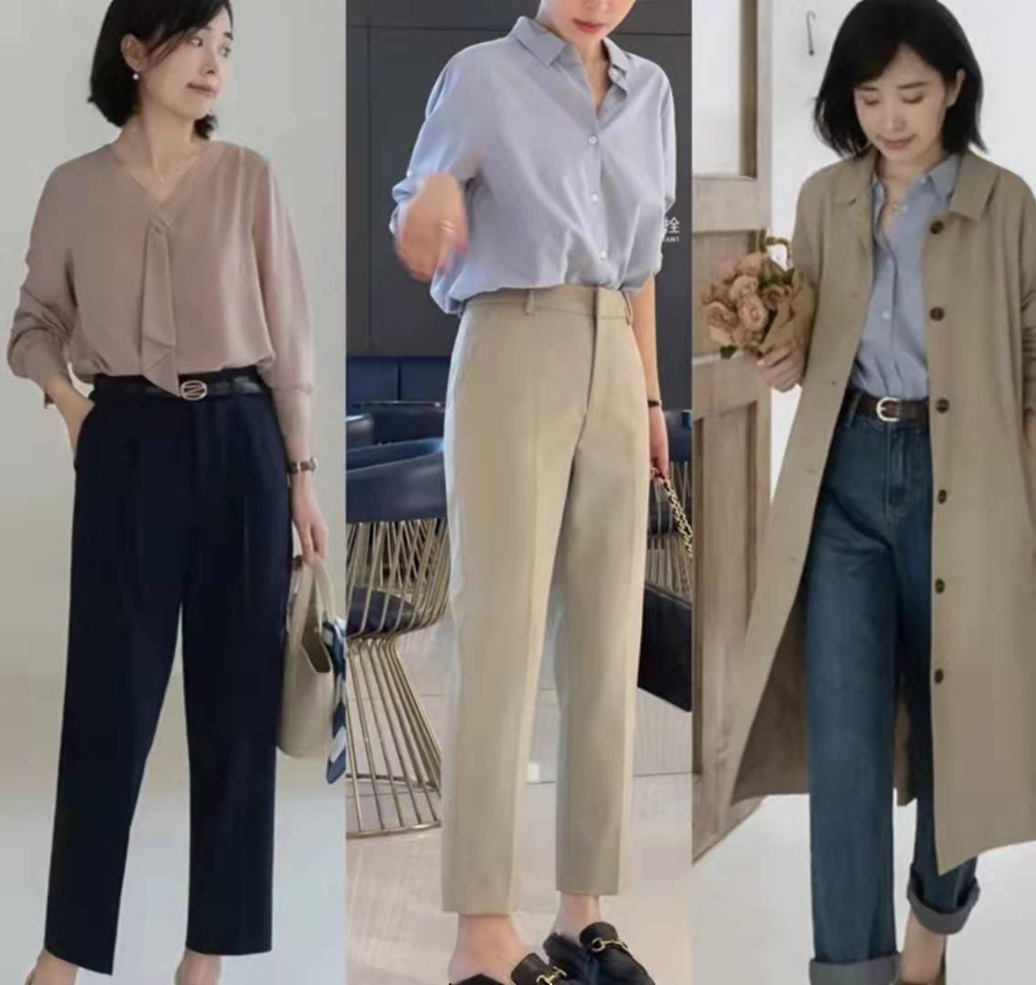 小个子 身高1米58的中年女人，秋季穿衣要“穿长不穿短”，不显老又优雅
