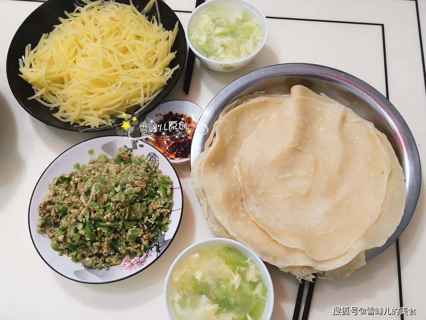 炒土豆丝|国庆节假期，早餐这样做，老人孩子都喜欢，清热去火有营养，做法真简单