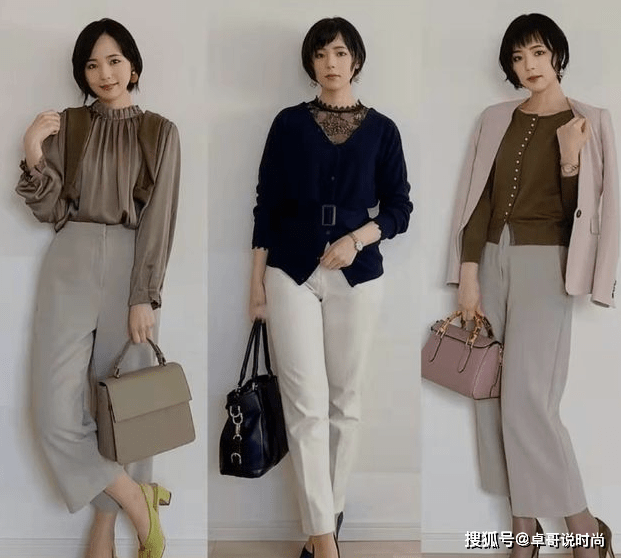 人物 中年女性秋季穿外套，试试“外套肩披”，增加高级感还自然随性