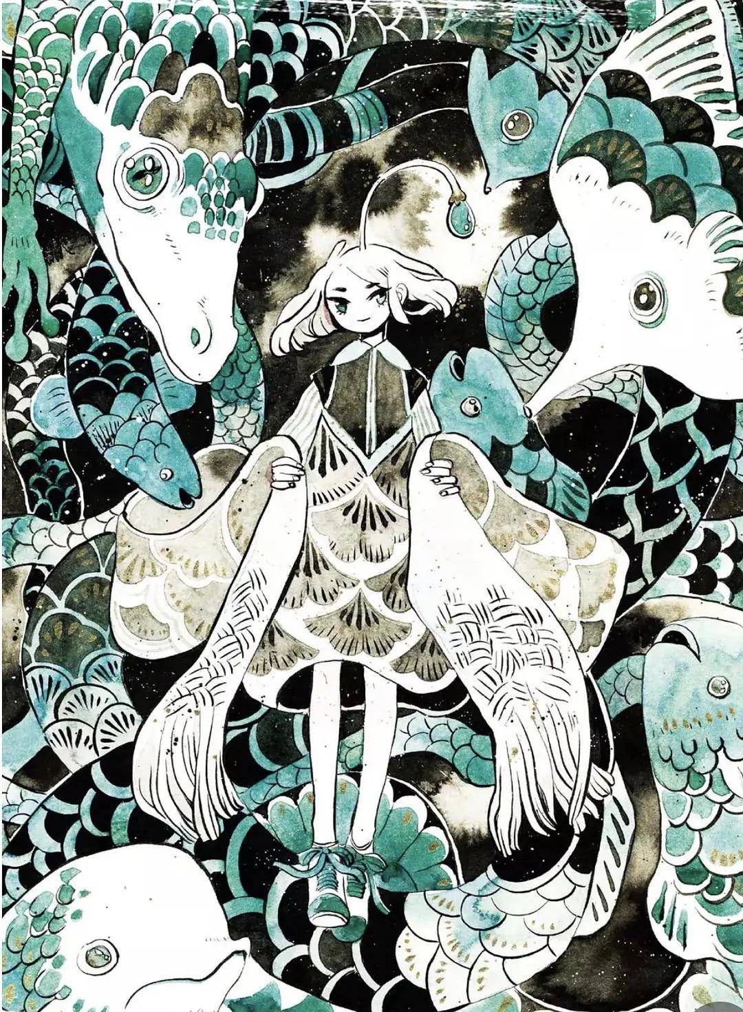 笔底春风万物都可以是美美的 少女